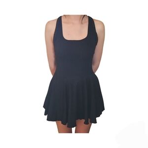 Unbranded short black mini dress with a style that balances sporty and casual S